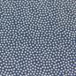 Preview: Baumwolle Dotty Jeansblau/Weiß by Swafing